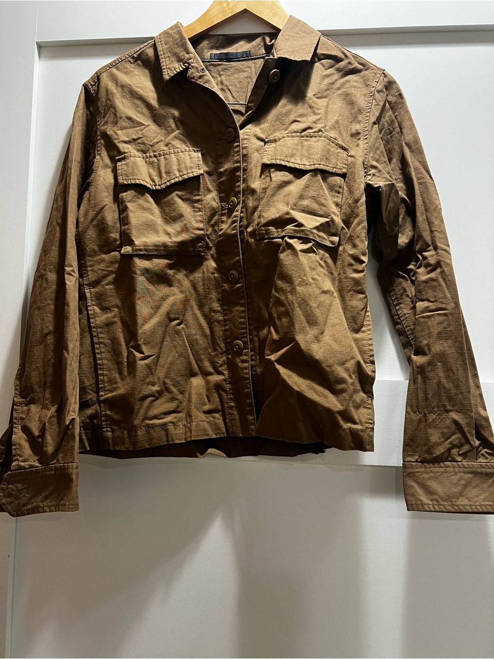 Uniqlo Women’s Lightweight Brown Utility Jacket